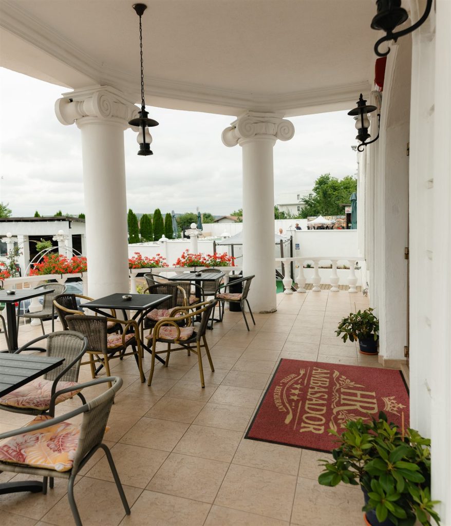 Terasa hotelului, Hotel Ambasador